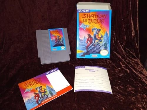Shadow of the Ninja Nintendo NES Tested CIB