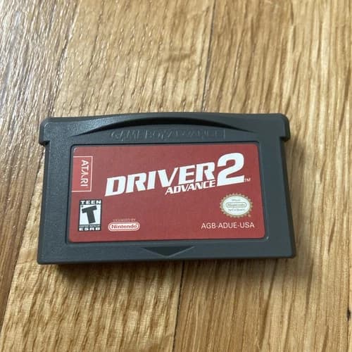 Driver 2 Advance (Nintendo Game Boy Advance GBA) Authentic & Tested