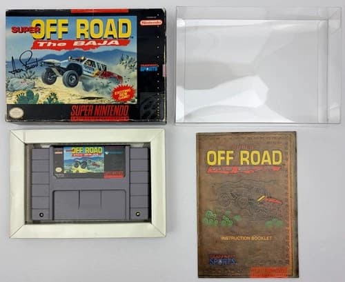 Super Off-Road: The Baja (Super Nintendo) SNES CIB w/ Box Protector