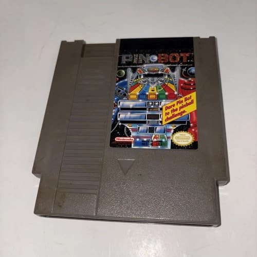 Pin-Bot Game (Nintendo NES, 1985) Cartridge Only Tested & Authentic