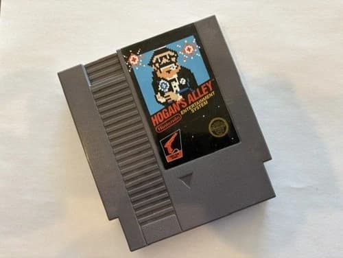 Hogan's Alley Nintendo NES Tested And Working