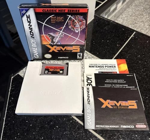 Xevious The Avenger Classic NES Series Nintendo Game Boy Advance GBA Namco CIB