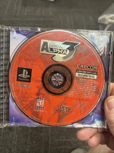 Street Fighter Alpha 3 (Sony PlayStation 1, 1999) Disc Only *NO SCRATCHES *