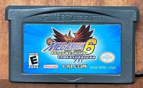 Mega Man Battle Network 6: Cybeast Falzar - Nintendo Game Boy Advance Cart Only