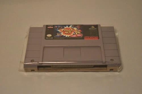 Space Ace (Super Nintendo Entertainment System, 1993) New In Wrapping