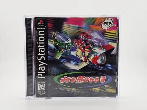 Sony Playstation 1 PS1 Jet Moto 3 CIB Cleaned & Tested