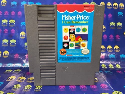 Fisher Price I Can Remember – NES – NTSC USA – Cart Only – Tested – Genuine