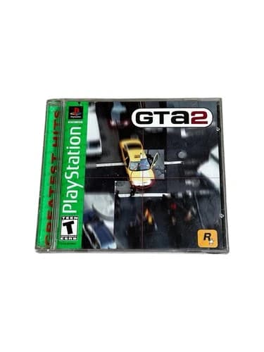 Grand Theft Auto 2 GTA2 PS1 PlayStation Complete CIB Tested Clean Disc