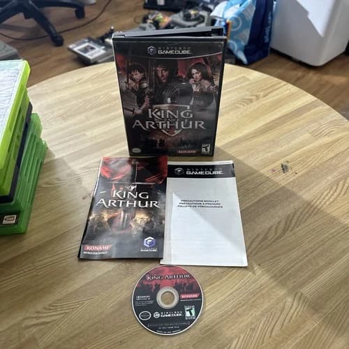 King Arthur (Nintendo GameCube, 2004) Complete CIB Tested