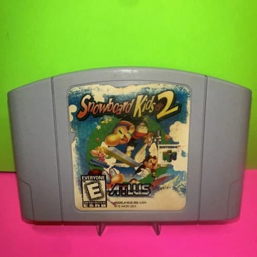 Snowboard Kids 2 (Nintendo 64 N64, 1999) Cart Only ~Tested~*Authentic*L@@K