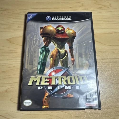 Metroid Prime Nintendo GameCube 2004 CIB Complete w/ Manual Tested Working