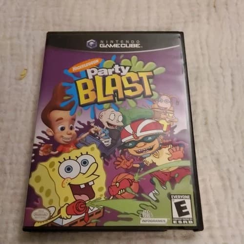 Nickelodeon Party Blast (Nintendo GameCube, 2002) - Tested Working