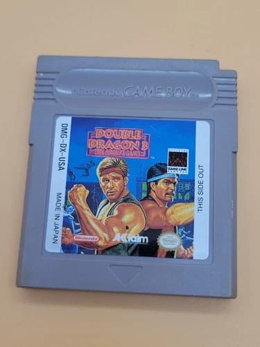 Double Dragon 3 (Nintendo Game Boy, 1990) GB Gameboy Cart Only