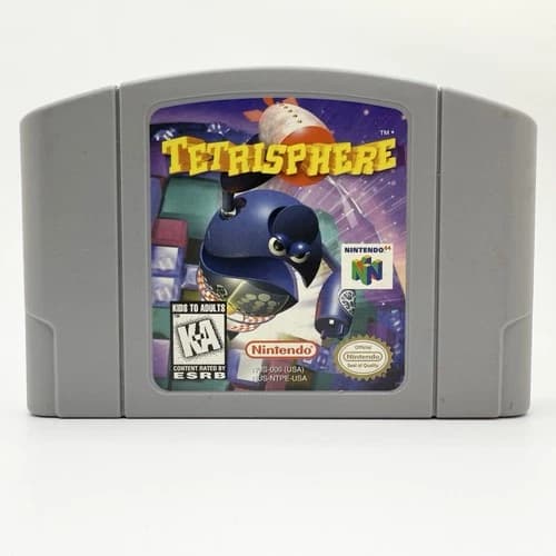Tetrisphere (Nintendo 64 N64) Authentic Cart Only - Tested
