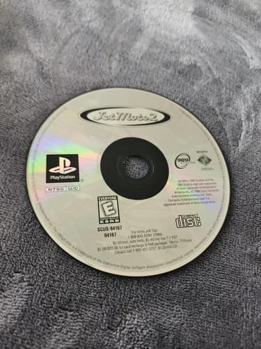 JET MOTO 2 (Sony PlayStation 1, 1997) PS1 GAME ONLY ~TESTED~