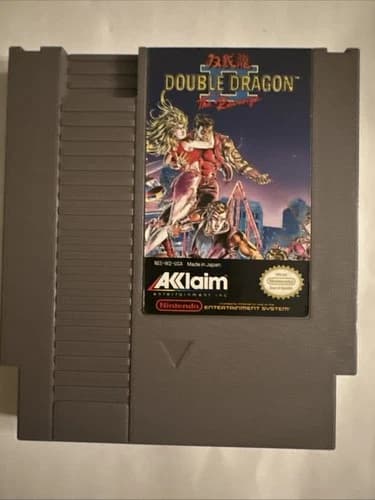 Double Dragon 2 II: The Revenge Nintendo NES Authentic Cartridge Only