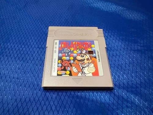 Dr. Mario (Nintendo Game Boy, 1990) tested and working