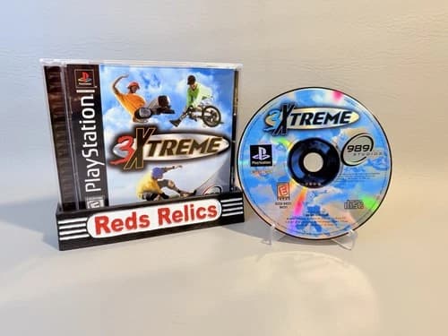 3Xtreme (Sony PlayStation 1, 1999) PS1 Black Label CIB Tested