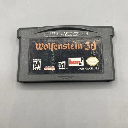Wolfenstein 3d (Nintendo Game Boy Advance, 2002) Tested