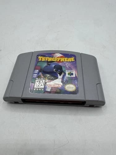 Tetrisphere Nintendo 64 N64 Video Game Cartridge 1997 Tested - Working