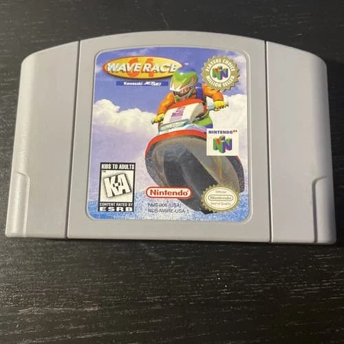 Wave Race 64 Game for Nintendo 64 N64 System *AUTHENTIC* *TESTED*