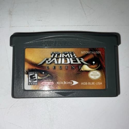 Tomb Raider Legend Lara Croft Game Boy Advance GBA Cart Only
