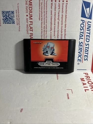 Atomic Robo-Kid Sega Genesis Cleaned & Tested Authentic