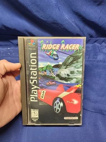 Ridge Racer (Long Box) Playstation 1/PS1 - Complete in Box/CIB *WORKING*