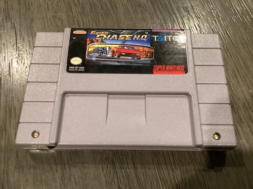Super Chase H.Q HQ (Super Nintendo SNES, 1993) Authentic Tested