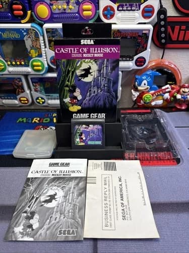 Castle Of Illusion Starring Mickey Mouse Sega Gam Gear Cib