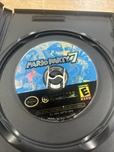 Mario Party 7 (GameCube, 2005) Nintendo Video Game Disc Only Tested Working