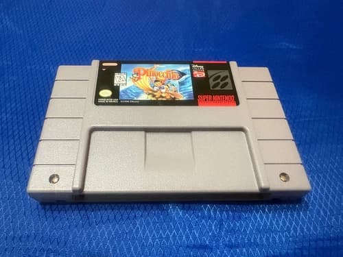 Disney's Pinocchio (Super Nintendo Entertainment System, 1996) tested works