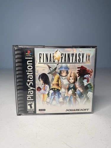 Final Fantasy IX PlayStation 1 PS1 Black Label Complete CIB
