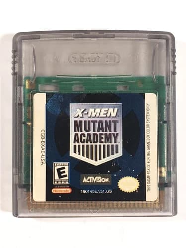 X-Men: Mutant Academy (Nintendo Game Boy Color, 2000) Authentic Cartridge Only