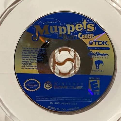 Muppets Party Cruise Nintendo GameCube Game Disc Only