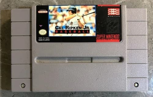 Cal Ripken Jr. Baseball | SNES | *Cart Only* | Fast shipping!