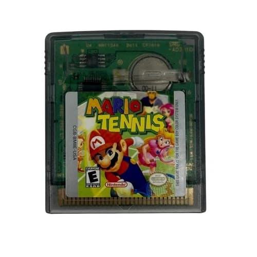 Mario Tennis Nintendo Game Boy Color GBC Cartridge CGB-BM8E-USA Authentic Tested