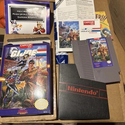 G.I. Joe: The Atlantis Factor (Nintendo NES 1992) Complete CIB