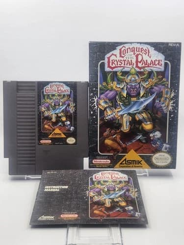 Conquest of the Crystal Palace 🎮 Nintendo Entertainment System NES Complete CIB