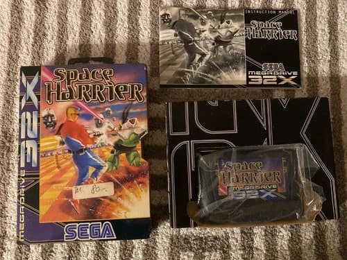Sega Game Gear Game, Title: Space Harrier.
