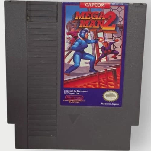 Nintendo NES Mega Man 2 Cartridge 1989, Tested & Working CART ONLY