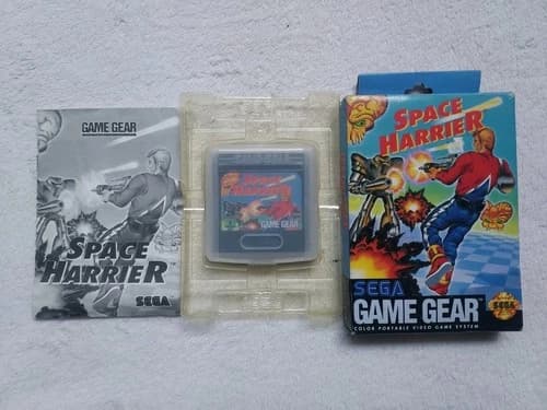 Space Harrier Sega Game Gear Boxed Complete With Manual TESTED RETRO CIB