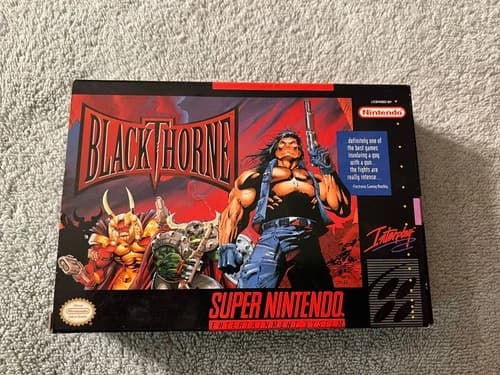Blackthorne - Super NES - CIB - Good