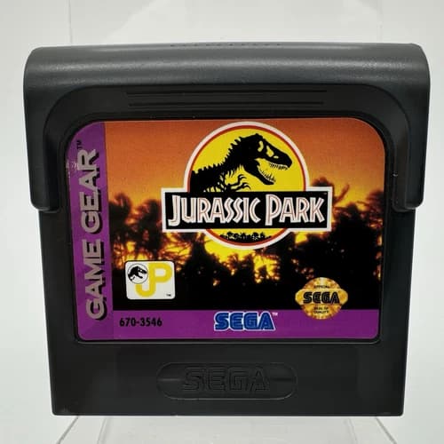 Jurassic Park - Sega Game Gear - Refurbished Cartridge Only - Excellent