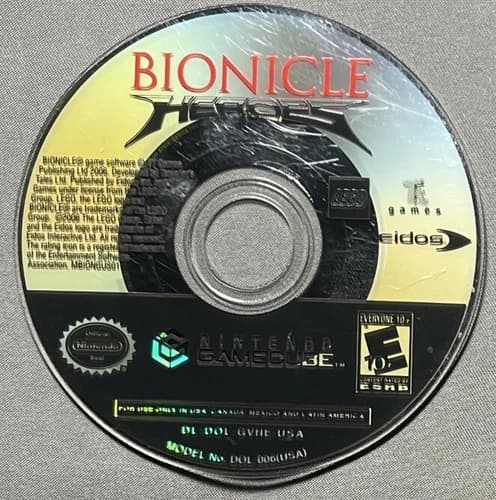 Bionicle Heroes ( GameCube ) Disc Only Tested