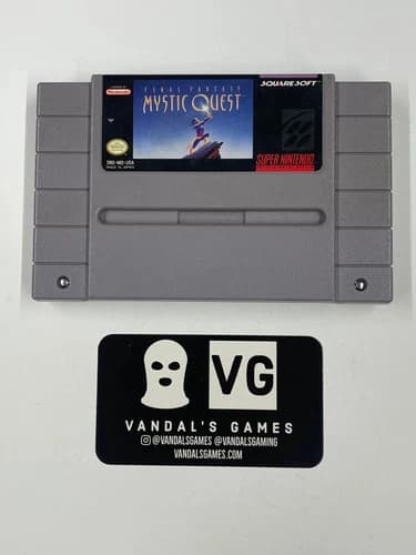 SNES - Final Fantasy Mystic Quest Super Nintendo Cart Only #2937