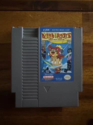 Puss 'n Boots: Pero's Great Adventure Nintendo NES Cleaned/Tested