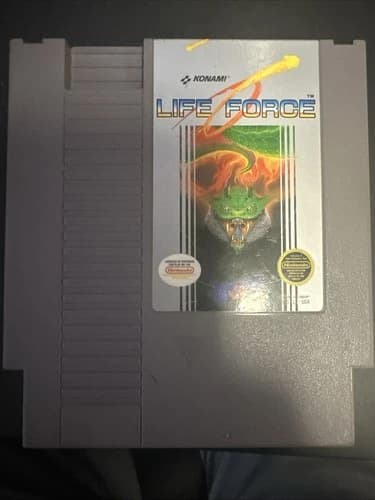 Nintendo NES Life Force (Cleaned, Tested & Working)