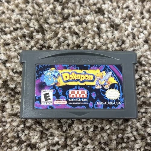 Dokapon Monster Hunter GBA (Nintendo GameBoy Advance 2001) Authentic Cart Only