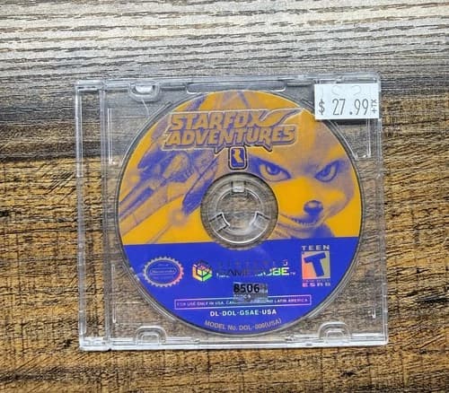 Nintendo GameCube Starfox Adventures (Disc Only) Very Good